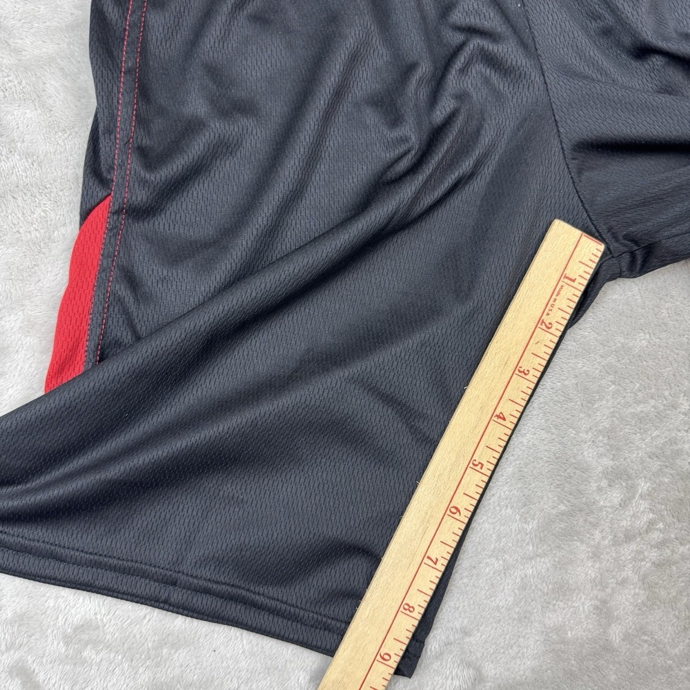New Alleson Athletic Shorts Mens Small Black Elastic Drawstring Waist Sports - Picture 4 of 8